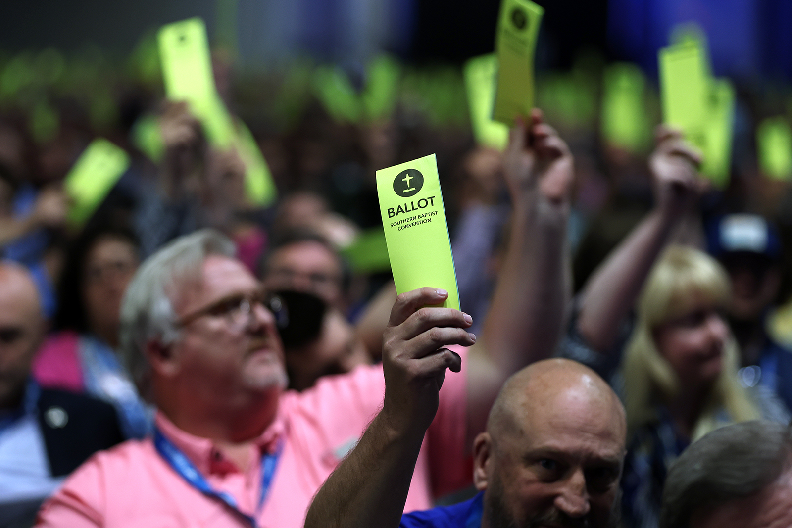 webRNS SBC Dallas24 061025 Southern Baptists trumpet their good works, set stage for vote on women pastors in Dallas