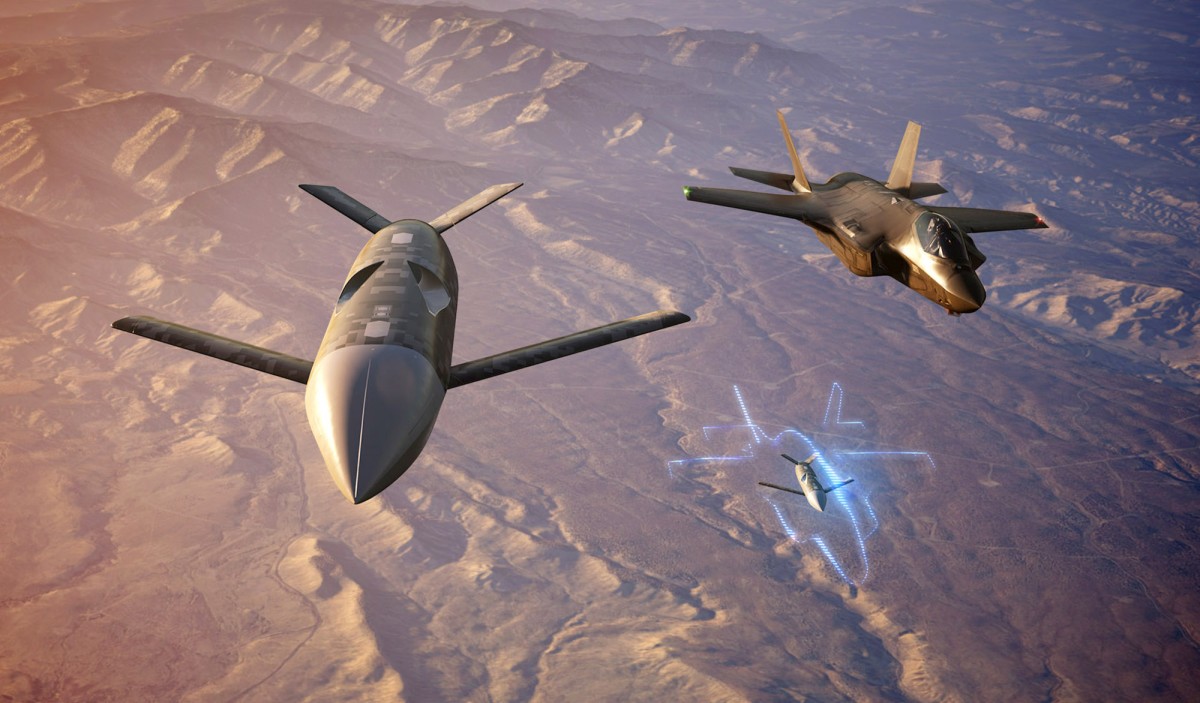 002 Lockheed distributive teaming 1 F-22 Raptors To Lead Drone Warfare For U.S. Air Force; May Become 1st Stealth Jet To Control CCA Drones