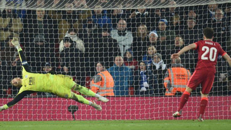 Diogo Jota death: Liverpool striker's best moments in pictures Jota scores a penalty against Leicester in Liverpool's 2021-22 Carabao Cup quarter-final
