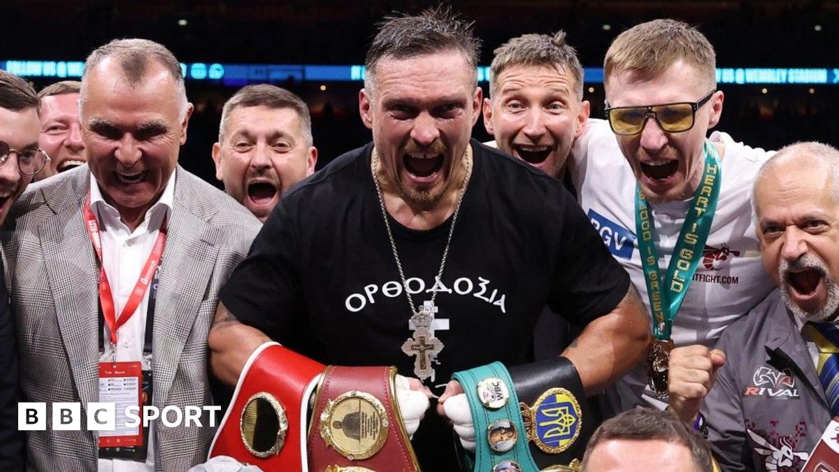 0602e350 6535 11f0 af20 030418be2ca5 Usyk vs Dubois 2: Oleksandr Usyk & 'Ivan' - the untouchable duo who can't be beaten?