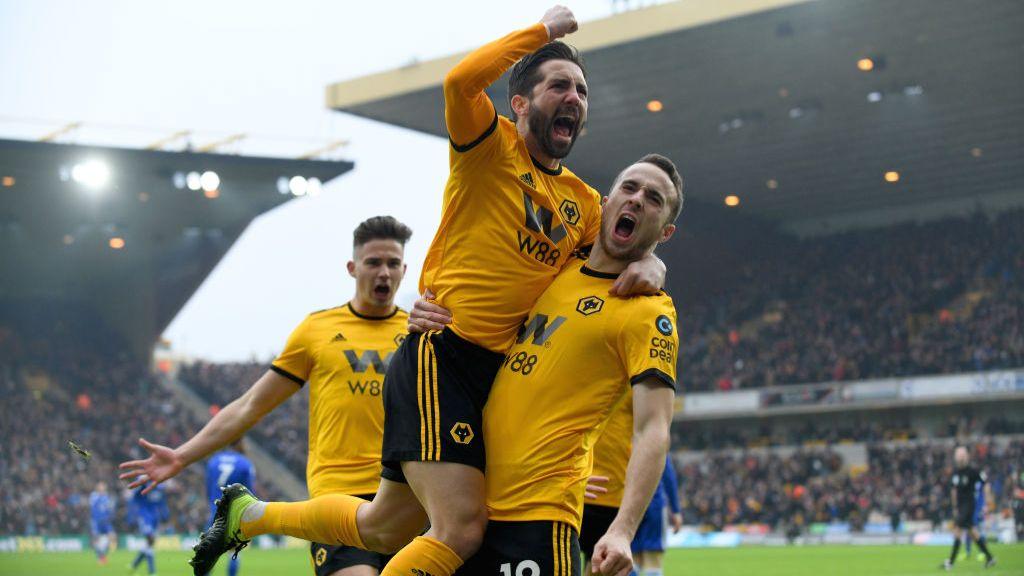 Diogo Jota death: Liverpool striker's best moments in pictures Diogo Jota celebrates scoring the first goal in his hat-trick against Leicester City