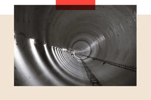 HS2 was doomed to be a mess, say insiders PA Media The inside of a one-mile section of the first completed HS tunnel
