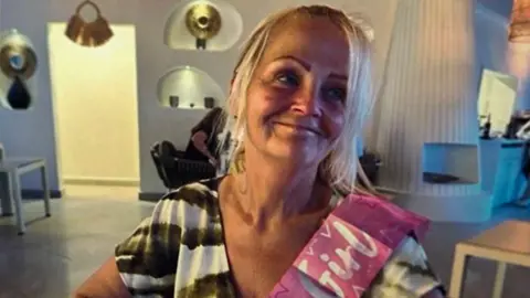 Man found guilty of murder of Anita Rose in Brantham in 2024 Crimewatch Live A photo of Anita Rose. She is facing away from the camera with a sash around her upper body. She has blonde hair which has been partly tied up.