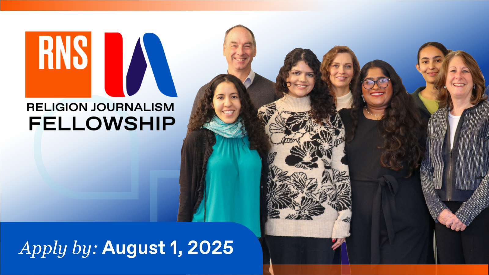 2 Application deadline extended for 2025-26 RNS/Interfaith America Religion Journalism Fellowship