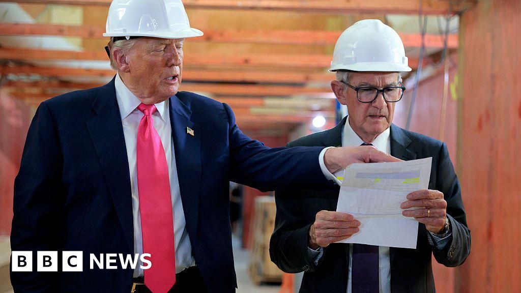 25b40120 68d2 11f0 89ea 4d6f9851f623 Trump bickers with Powell over Fed renovation costs