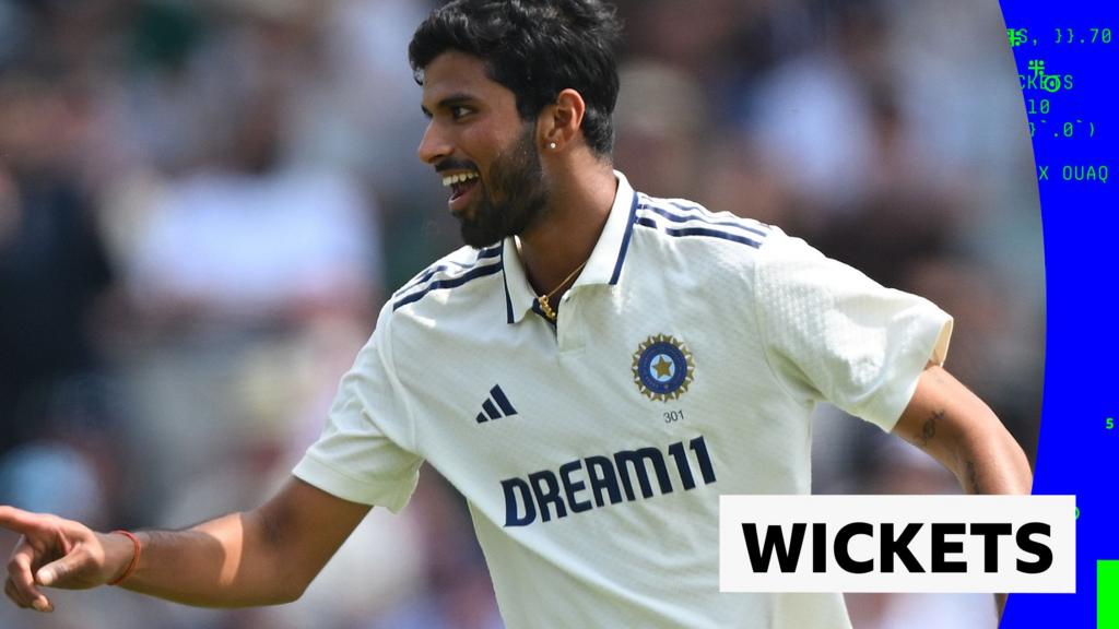 281ae630 695a 11f0 89ea 4d6f9851f623 England vs India fourth Test: Washington Sundar dismisses Ollie Pope and Harry Brook