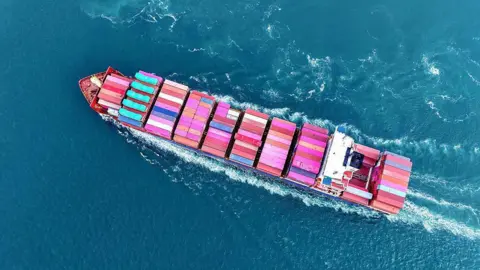 What have tariffs really done to the US economy? NurPhoto/Getty Images A cargo ship fully loaded with foreign trade containers leaves the port of Qingdao in Qingdao City, Shandong Province, China, on June 23, 2025