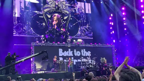 Bandmates and fans pay tribute to Black Sabbath singer Reuters Ozzy Osbourne is seen on a screen as he performs at the Black Sabbath's farewell show
