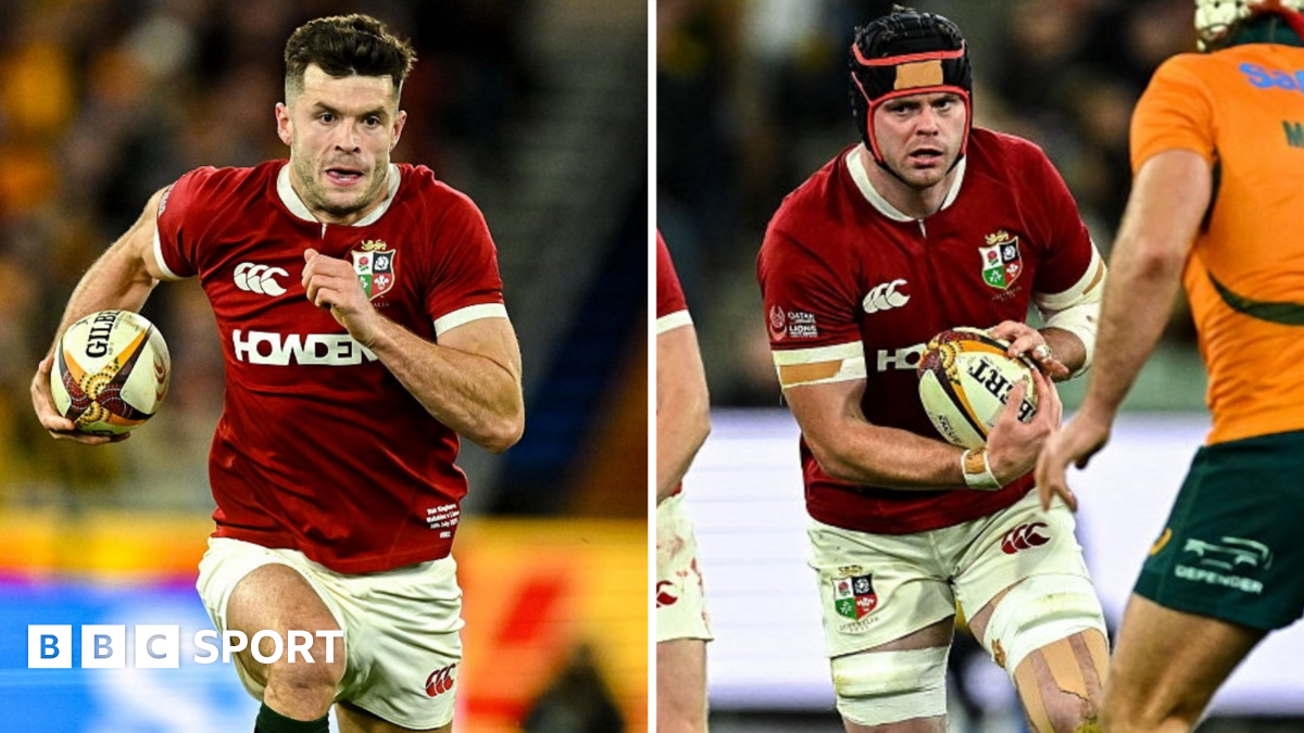 4f63e510 6dcf 11f0 89ea 4d6f9851f623 British and Irish Lions 2025: Blair Kinghorn and James Ryan in for final Test in Australia