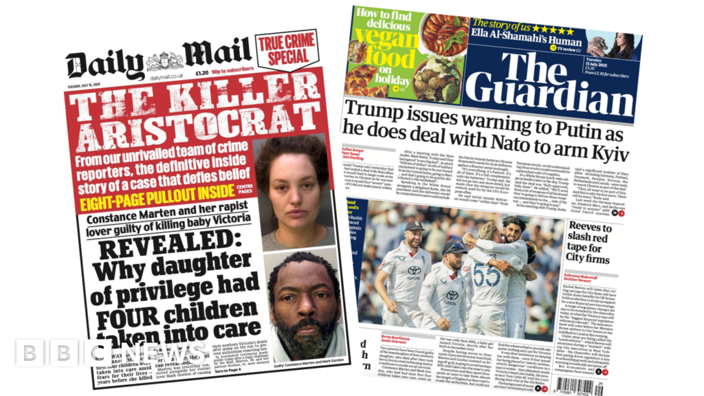 5f248e00 6104 11f0 b5c5 012c5796682d 'Killer aristocrat' and Trump's 'warning to Putin'