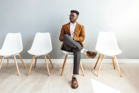 How to get one when you have zero work experience Getty Images Young man waiting for a job interview. He is neatly dressed in a jacket, trousers and smart shoes