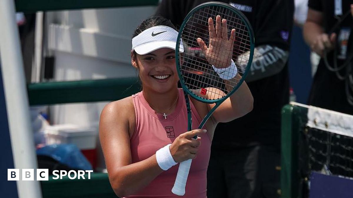 66dbade0 6992 11f0 8723 eddf2aa4e222 Washington Open: Emma Raducanu beats Maria Sakkari to reach semi-finals