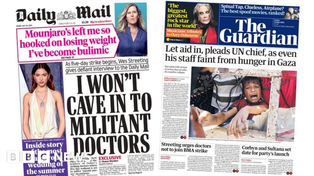 6863ba40 68de 11f0 8dbd f3d32ebd3327 'Threat to NHS' from strikes and UK 'must do more' on Gaza