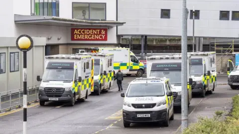 Trans changing room row nurse cleared of misconduct as tribunal resumes PA Media The accident and emergency department at Victoria Hospital in Kirkcaldy with ambulances parked outside