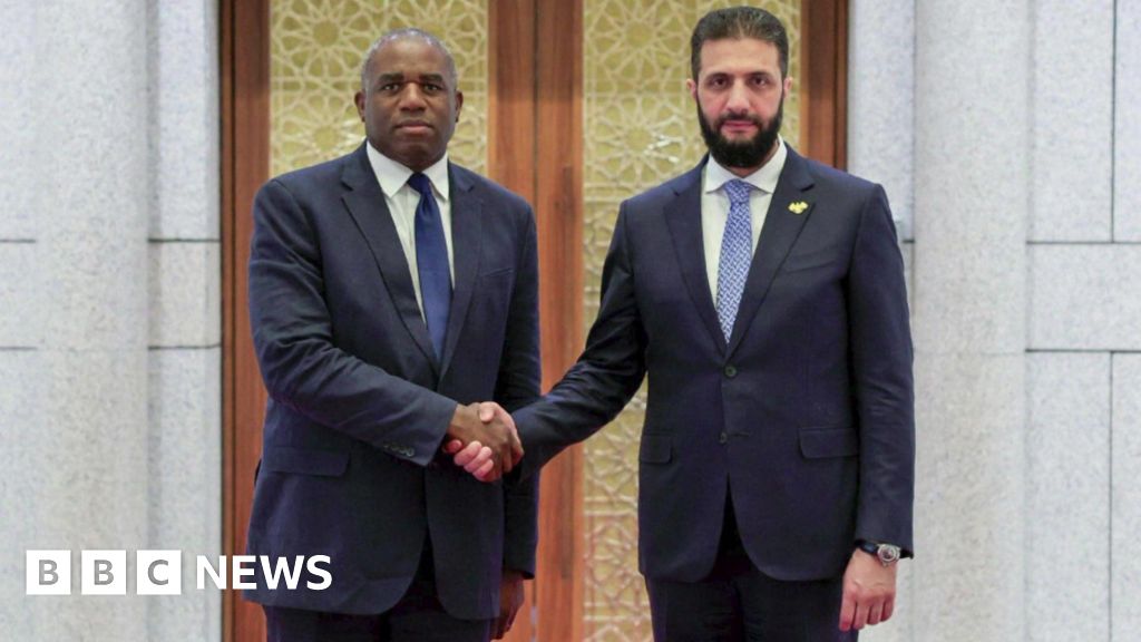 6bf5bb40 59e3 11f0 95d7 c939ccdafb65 David Lammy met with Syria's interim president Al-Sharaa