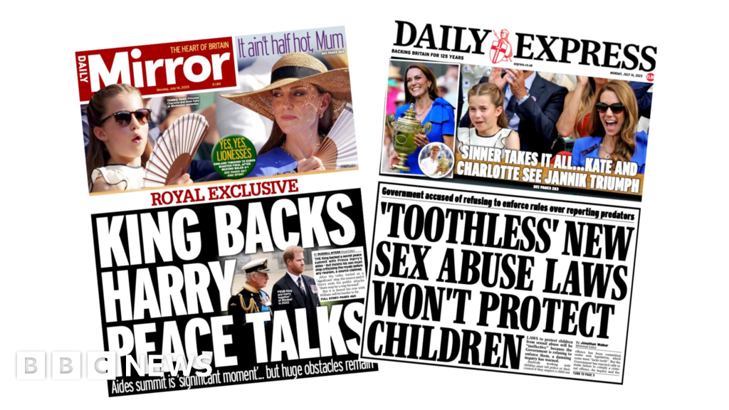 7a850300 6046 11f0 b5c5 012c5796682d 'Royal peace talks' and 'Sinner takes it all'