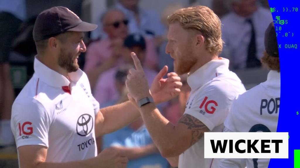 870dab80 5f39 11f0 a40e a1af2950b220 England v India, third Test: Ben Stokes takes Nitish Kumar Reddy wicket