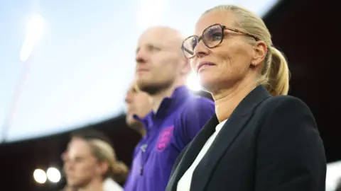 Euro 2025 final - England v Spain: What makes Lionesses manager Sarina Wiegman so successful? Getty Images Sarina Wiegman