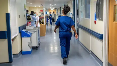 NHS bosses putting patients at risk in strike, says BMA PA Media Hospital ward