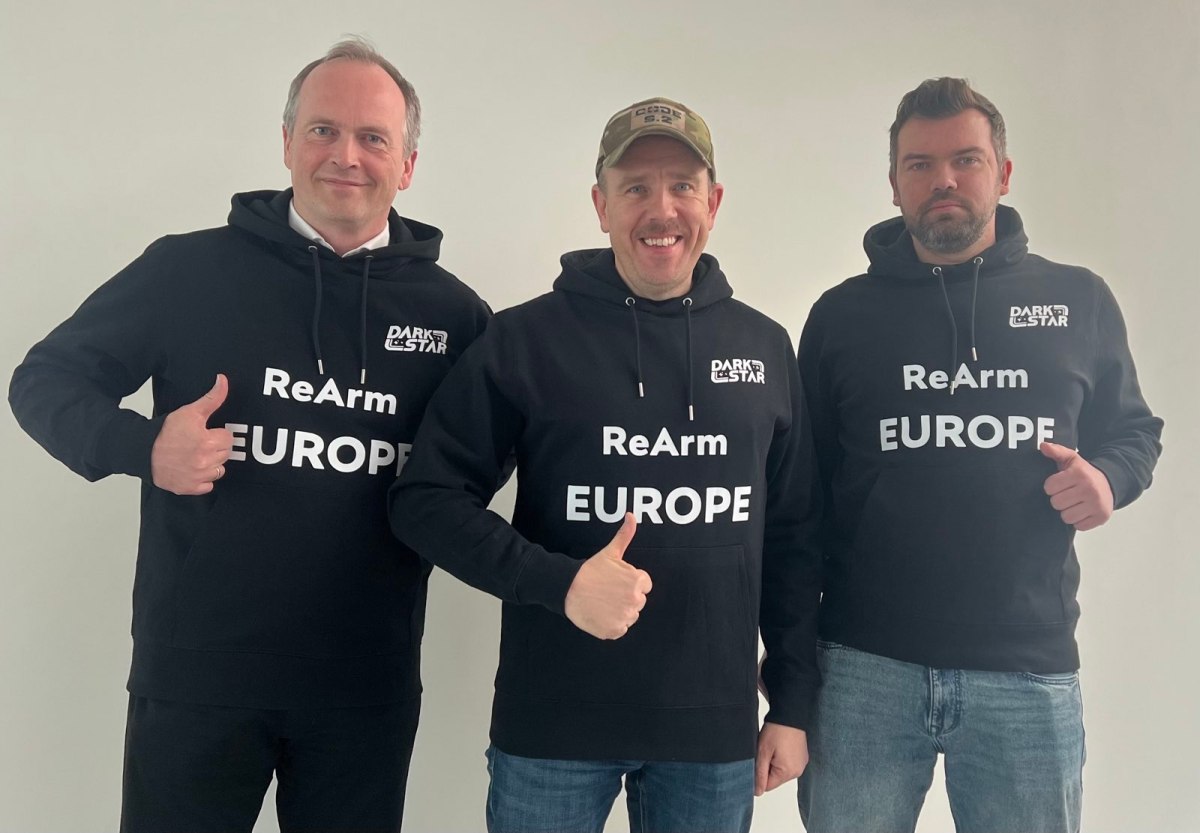 Darkstar GPs Mart Noorma Ragnar Sass and Kaspar Gering European VC breaks taboo by investing in pure defense tech from Ukraine's war zones