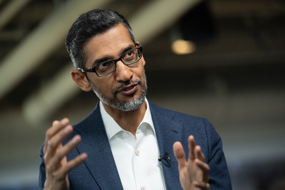 GettyImages 2173545265 Sundar Pichai is 'very excited' about Google Cloud's OpenAI partnership