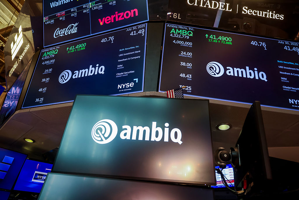GettyImages 2227082921 Kleiner Perkins-backed Ambiq pops on IPO debut