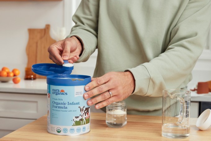 Nara Organics Fed up with brands that use corn syrup and skim milk, this mother developed her own ‘clean’ baby formula