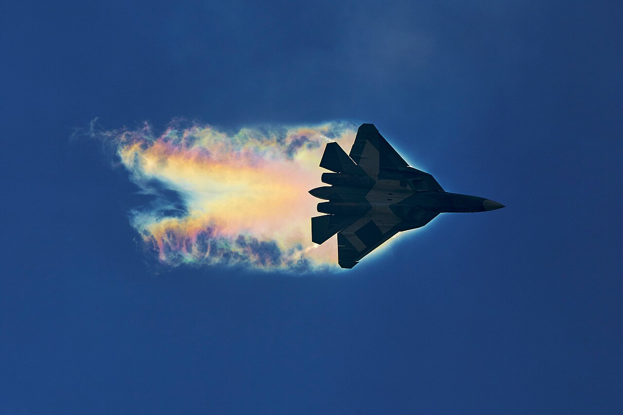 SU 57 When F-22 Raptor 