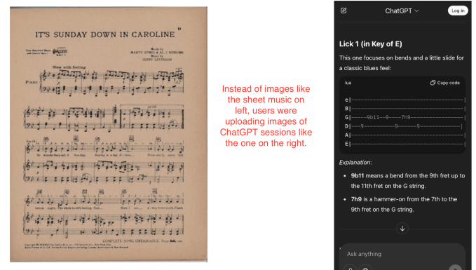 ChatGPT hallucinated about music app Soundslice so often, the founder made the lie come true Soundslice uploaded images