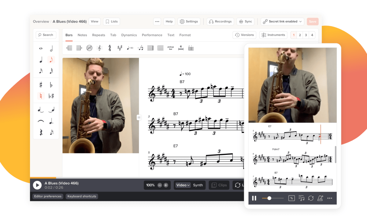 Soundslice website ChatGPT hallucinated about music app Soundslice so often, the founder made the lie come true