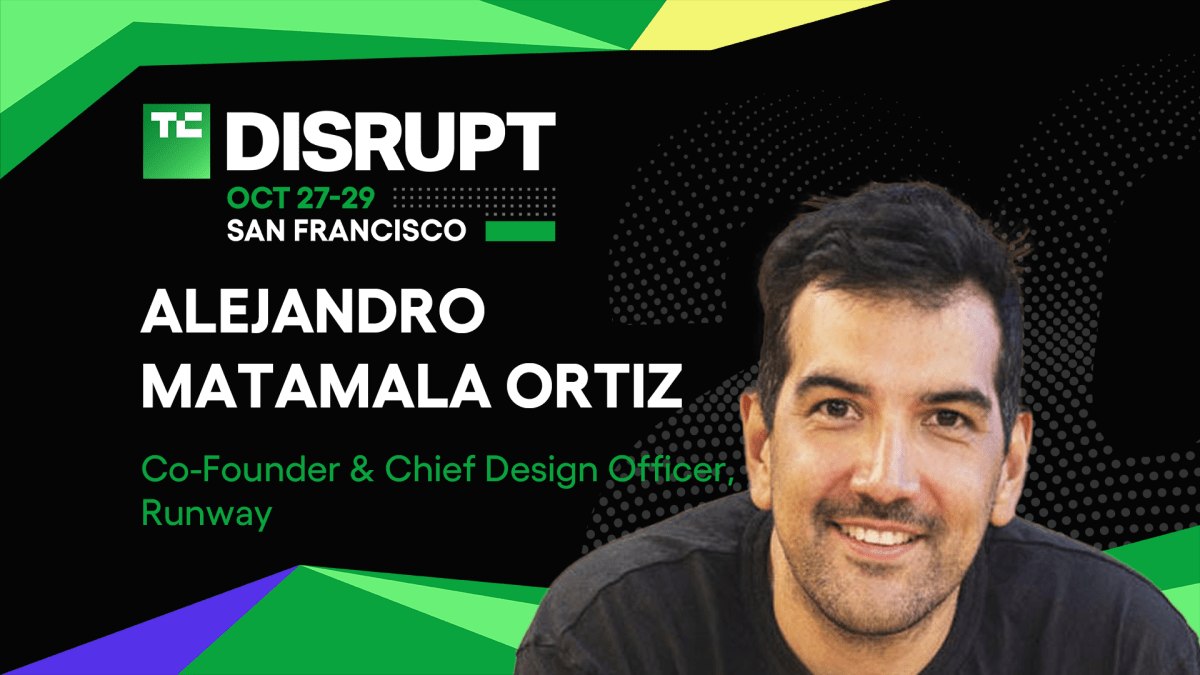 TC25 Alejandro Matamala Ortiz Speaker 16x9 Dark Runway co-founder Alejandro Matamala Ortiz takes the AI stage at Disrupt 2025