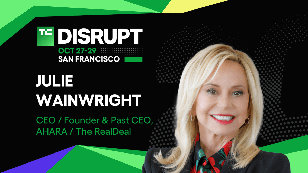 TC25 Julie Wainwright Speaker 16x9 Dark Julie Wainwright joins TechCrunch Disrupt 2025 in a fireside chat