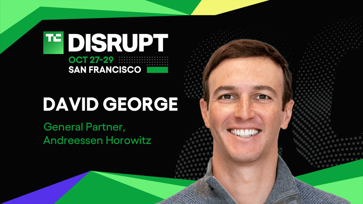 TC25 David George Speaker 16x9 Dark David George on the future of going public at Disrupt 2025