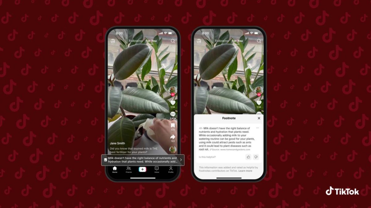 TikTok Footnotes Footnotes, TikTok's crowdsourced fact-checks, launches in the US