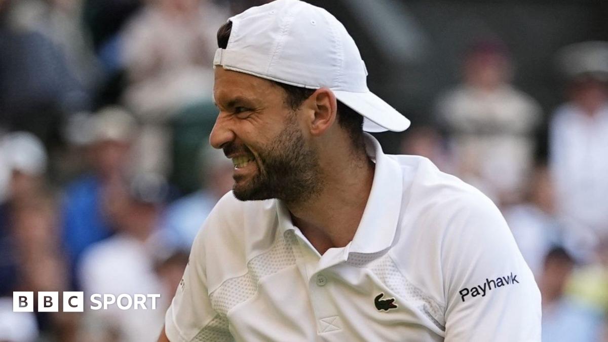 b1018db0 5b6c 11f0 960d e9f1088a89fe Wimbledon 2025 results: Grigor Dimitrov retires injured when two sets up against Jannik Sinner in fourth round