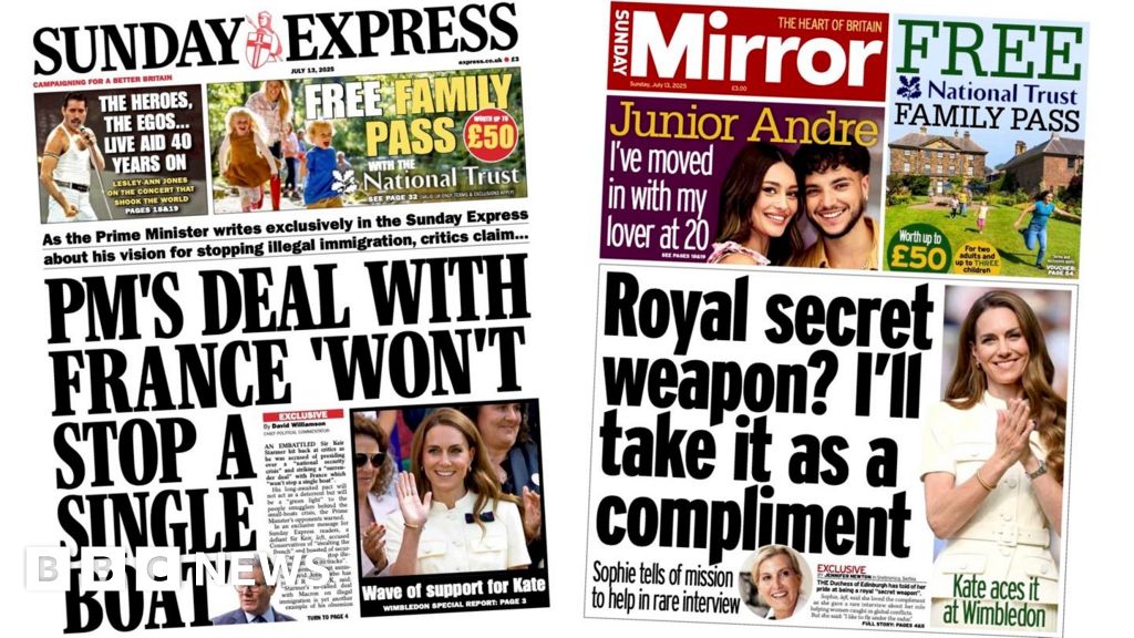 b26ef4b0 5f6f 11f0 b5c5 012c5796682d 'Kate aces it' and UK PM 'won't stop a single boat'