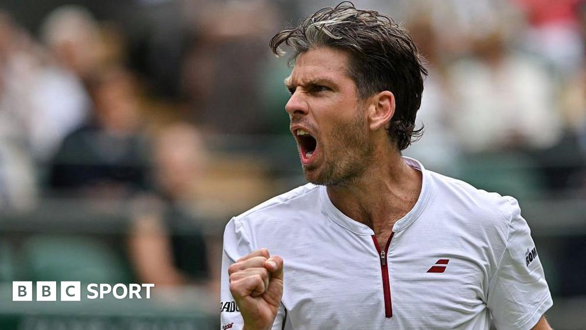 b28c0f20 5757 11f0 b3c7 eb7a7ea79076 Wimbledon 2025 results: Cameron Norrie beats Frances Tiafoe to reach round three