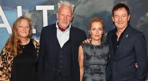 Raynor Winn hits back at claims she misled readers Getty Images Raynor Winn, Moth Winn, Gillian Anderson and Jason Isaacs attend the UK Special Screening of "The Salt Path" at The Curzon Soho on May 22, 2025 in London, England.