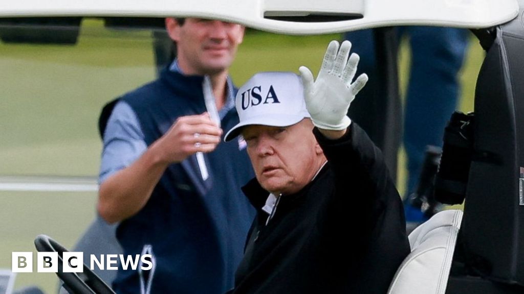cad03ce0 6a09 11f0 af20 030418be2ca5 Security tightens as Donald Trump plays golf at Turnberry