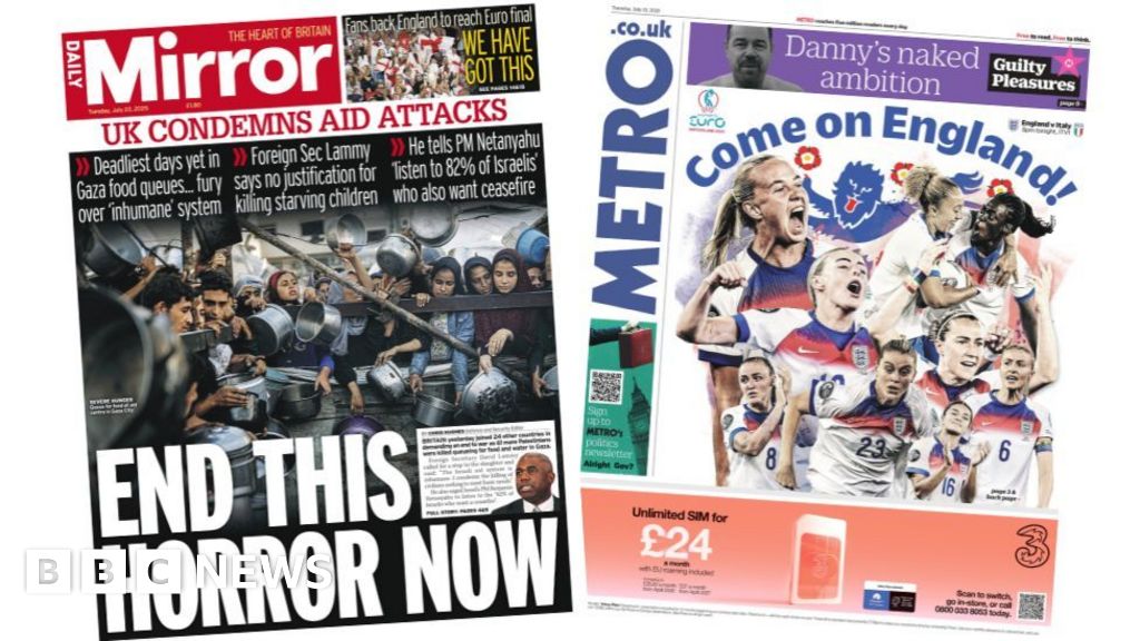 cc9d9470 6688 11f0 89ea 4d6f9851f623 'End this horror now' and 'come on England'