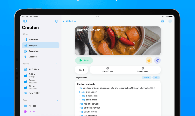 Best iPad apps to boost productivity and make your life easier crouton app Best iPad apps to boost productivity and make your life easier