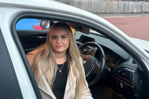 New government code of practice aims to stop unfair parking charges Hannah Robinson Hannah Robinson sitting in her car