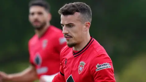 Diogo Jota and André Silva's funeral held in Portugal Getty Images Andre Silva playing for FC Penafiel