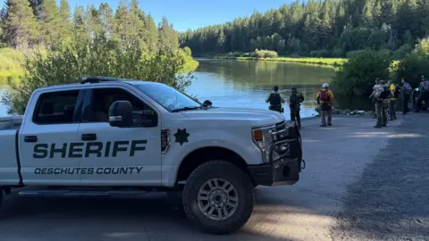 One person killed and two missing after going over Oregon waterfall Deschutes County Sheriff's Office Police search for survivors who went over Oregon waterfall