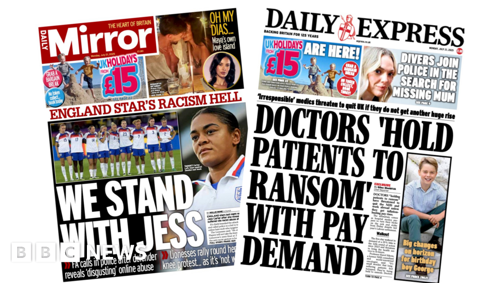 eb7f3760 65be 11f0 8dbd f3d32ebd3327 'Doctors hold patients to ransom' and Lionesses 'stand with Jess'