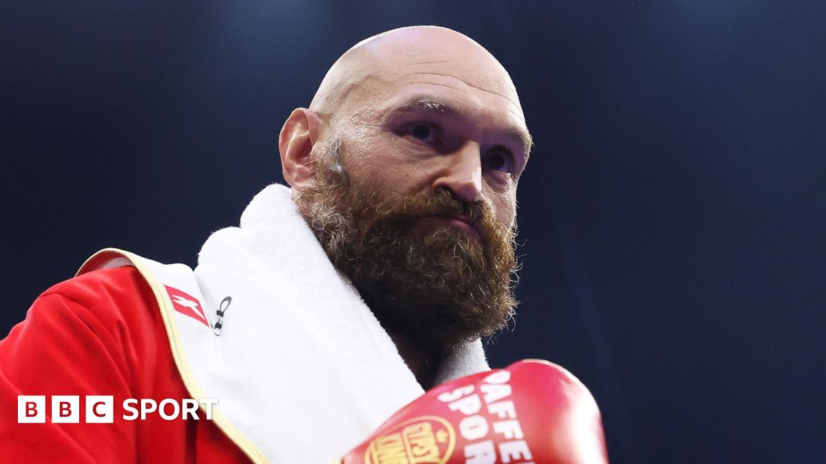 f4f5b760 578b 11f0 b4d3 250e78bd3e21 Tyson Fury says he will fight Oleksandr Usyk in a trilogy bout in April 2026