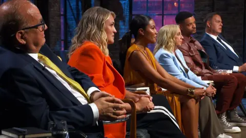 Which stars are missing, and why? Touker Suleyman, Sara Davies, Emma Grede, Deborah Meaden, Steven Bartlett, Peter Jones on Dragons' Den