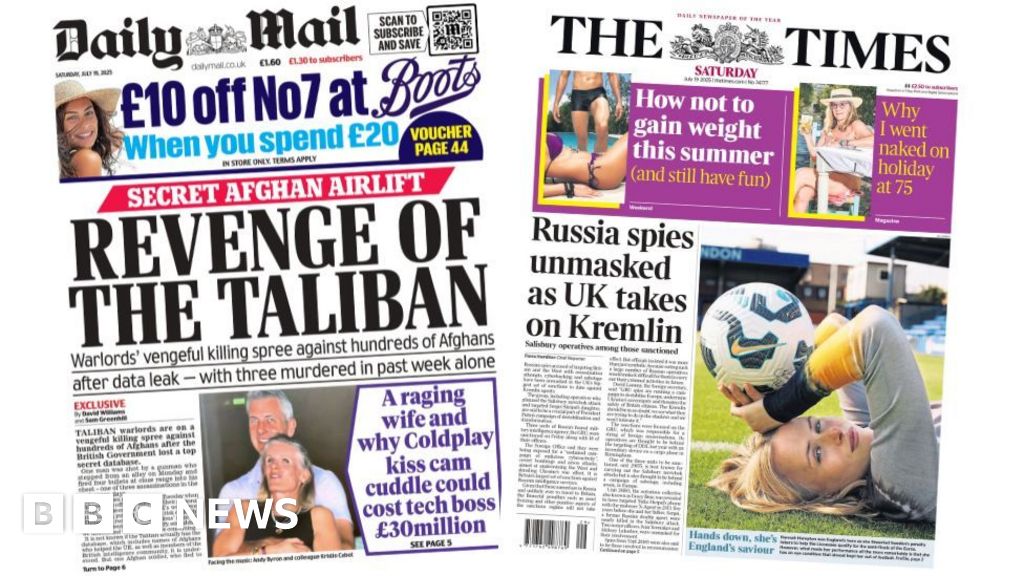 fbf79540 6430 11f0 8dbd f3d32ebd3327 Taliban 'revenge' and Labour's 'case for power'