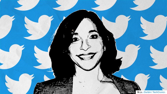 X's ad business improved under departing CEO Linda Yaccarino, but it's still tough times ahead Image of Linda Yaccarino with Twitter birds in the background, representing the new Twitter CEO