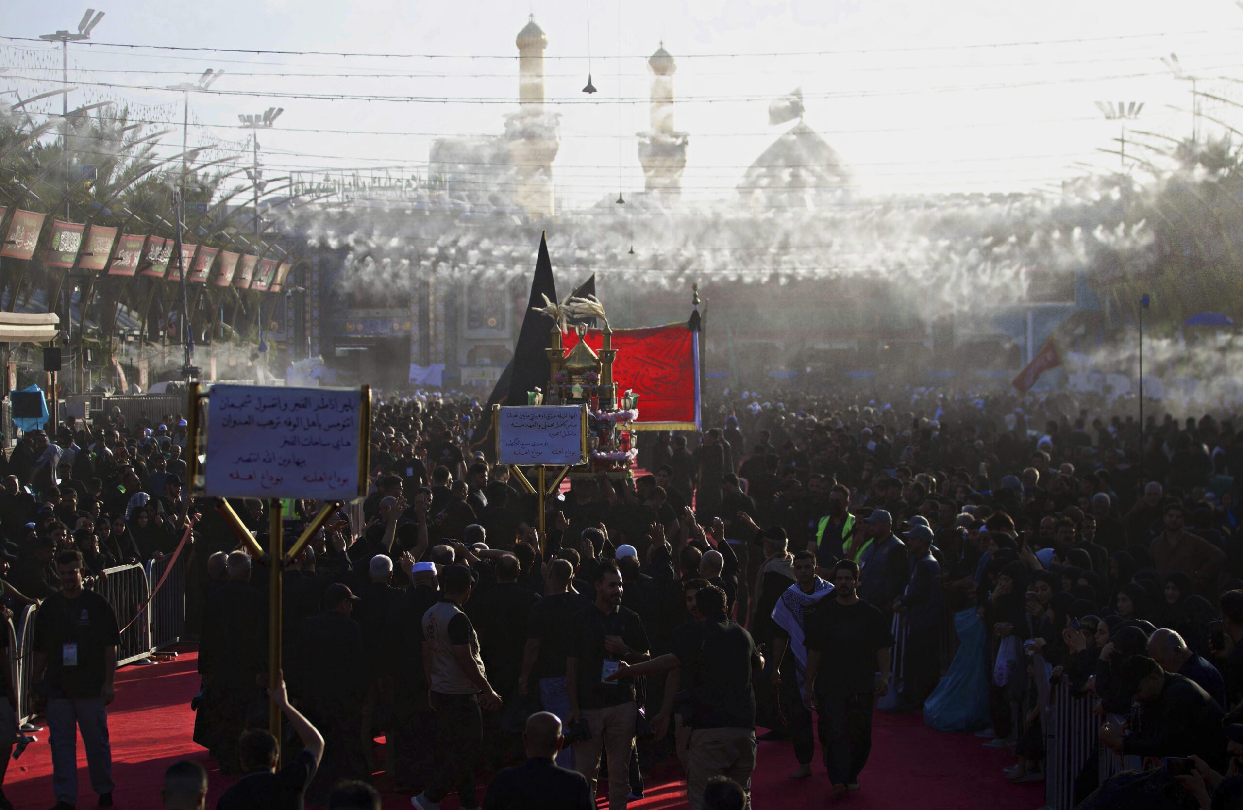 main 15 scaled Tight security in Iraq as Shiite pilgrims gather in Karbala for Ashoura commemoration